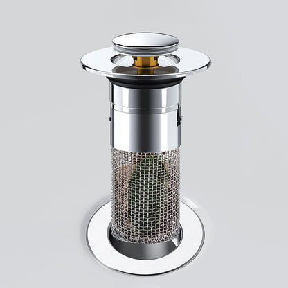🔥Stainless Steel Floor Drain Filter – Stop Hair Clogs Before They Start