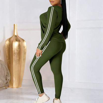 🎁2026 New Arrivals 50% OFF🏃‍♀️Women's 2-Piece Long Sleeve Tracksuit Set