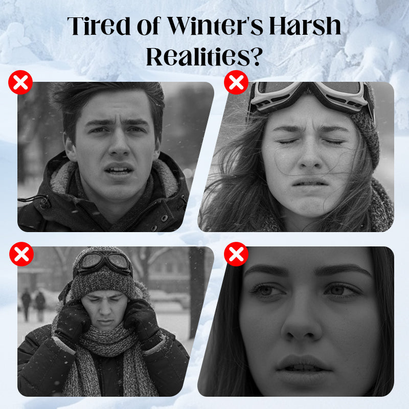 🔥Unisex Winter Thermal Hat with Glasses