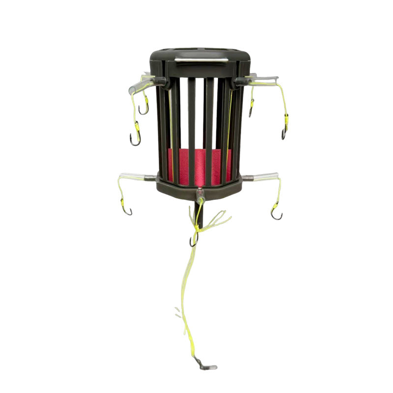 🎣 Reverse Bottom Bait Cage Hook Rig – Elevate Your Bait, Outsmart the Big Fish! 🐟✨