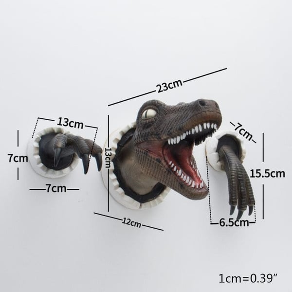 🔥New Year's Special Offer:49% OFF🎉3D Dinosaur Wall Hanging Decoration🦖
