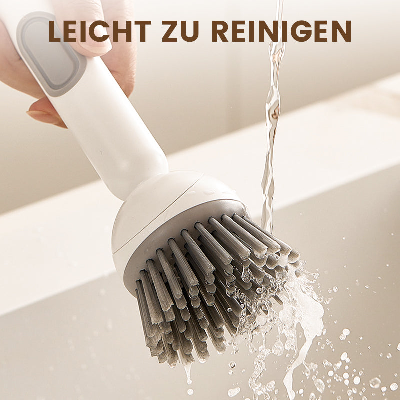 🌟BUY 2, GET 1 FREE! ✨Rotating cleaning brush with long handle for dishes and pots