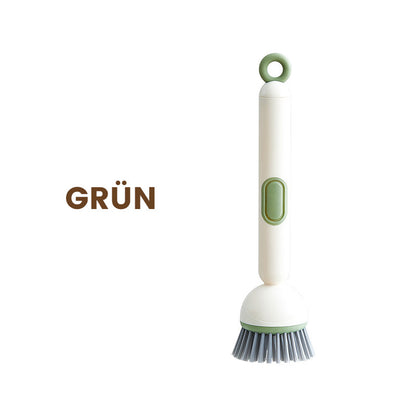🌟BUY 2, GET 1 FREE! ✨Rotating cleaning brush with long handle for dishes and pots