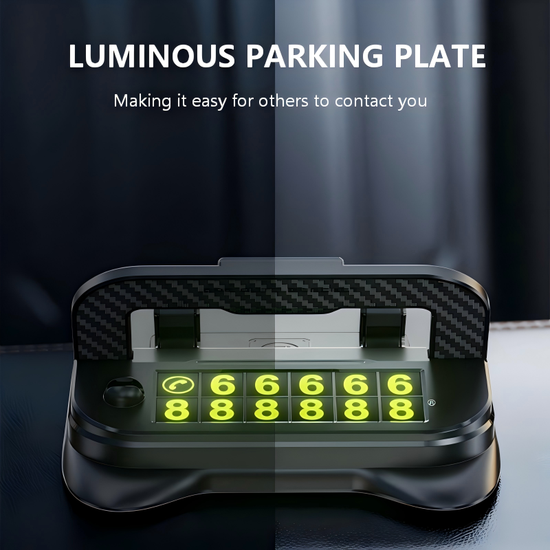 🔥2026 New Arrivals: 50% Off for a Limited Time!📱Car Dashboard Phone Holder with Parking Number