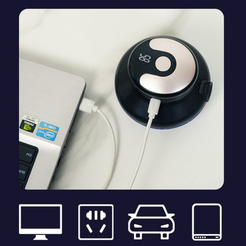 ✂️ 50% OFF NOW ! 💡 Circular Electric Hair Clipper with LED Display – Self-Sharpening Blade, Adjustable Guard & Cordless Design ⚡