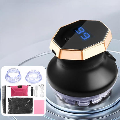 ✂️ 50% OFF NOW ! 💡 Circular Electric Hair Clipper with LED Display – Self-Sharpening Blade, Adjustable Guard & Cordless Design ⚡