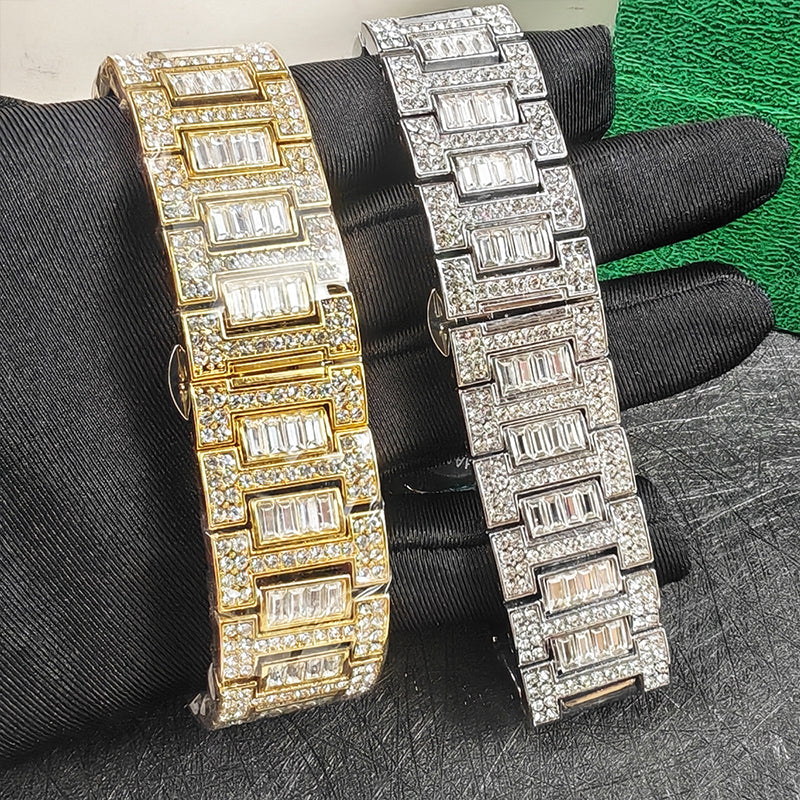 📢📢60% OFF! Luxury Square Rhinestone Watch – Dazzling Sparkle, Scratch-Resistant & Secure Clasp! ✨⌚