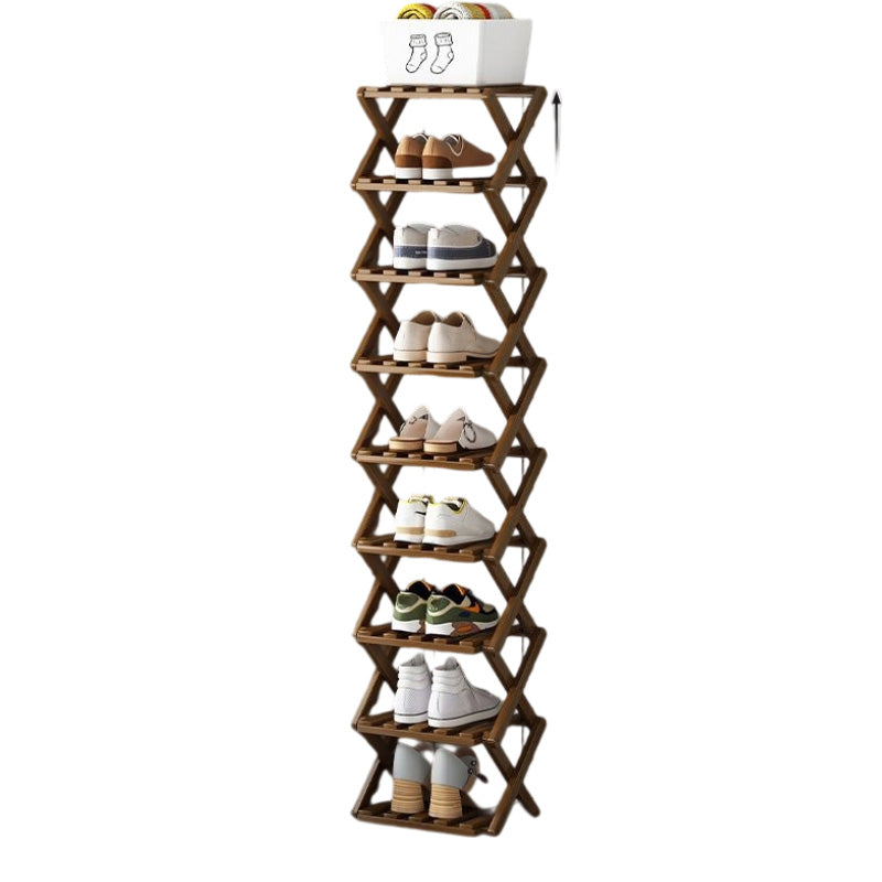 👞 50% OFF! ✨ Foldable Bamboo Shoe Rack – Heavy-Duty Free-Standing Organizer – 100% Natural Alpine Bamboo, Tool-Free 5-Second Scissor Fold Setup, Sturdy High-Load X-Structure & Ultra-Compact Flat Storage – 2-10 Tiers 2 Colors 🌿