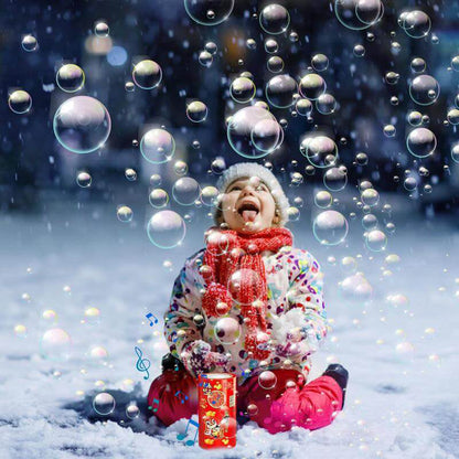 🎆 50% OFF NOW! ✨ Bubble Machine with Lights – Auto Bubble Blower, Fun for Parties & Kids Love It 🎉