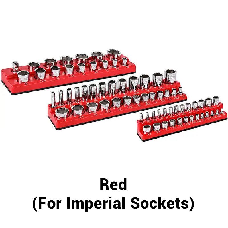 Precision magnetic socket holder set