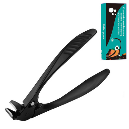 ✨🔥Stainless Steel Curved Nail Clipper – Ergonomic & Easy for Seniors