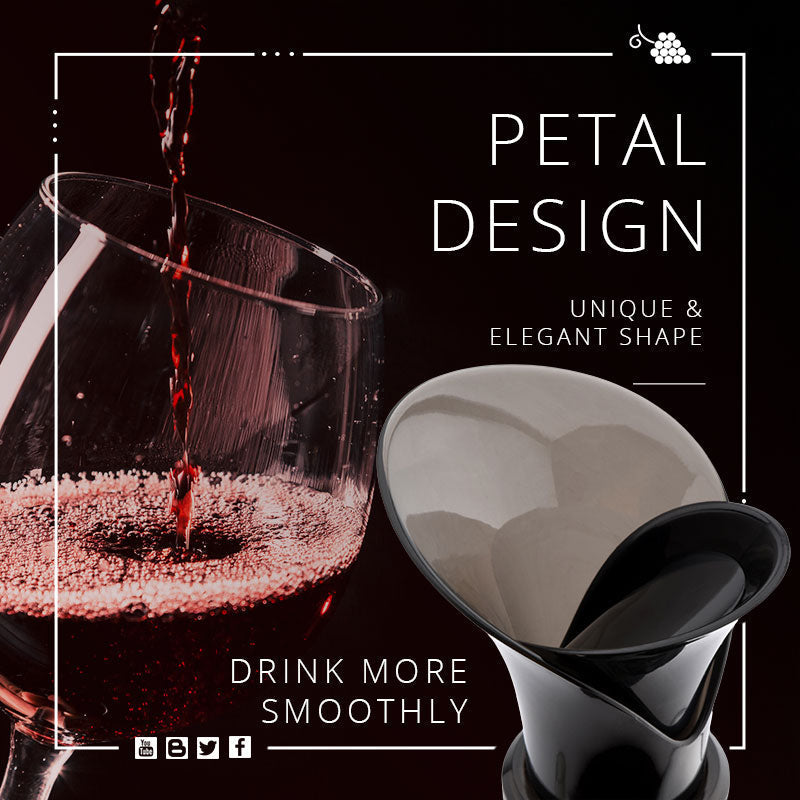🎉  2 In 1 Red Wine Stopper