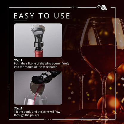 🎉  2 In 1 Red Wine Stopper