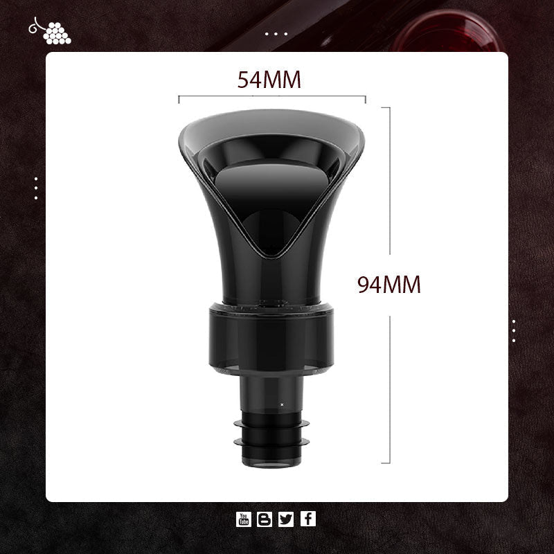 🎉  2 In 1 Red Wine Stopper