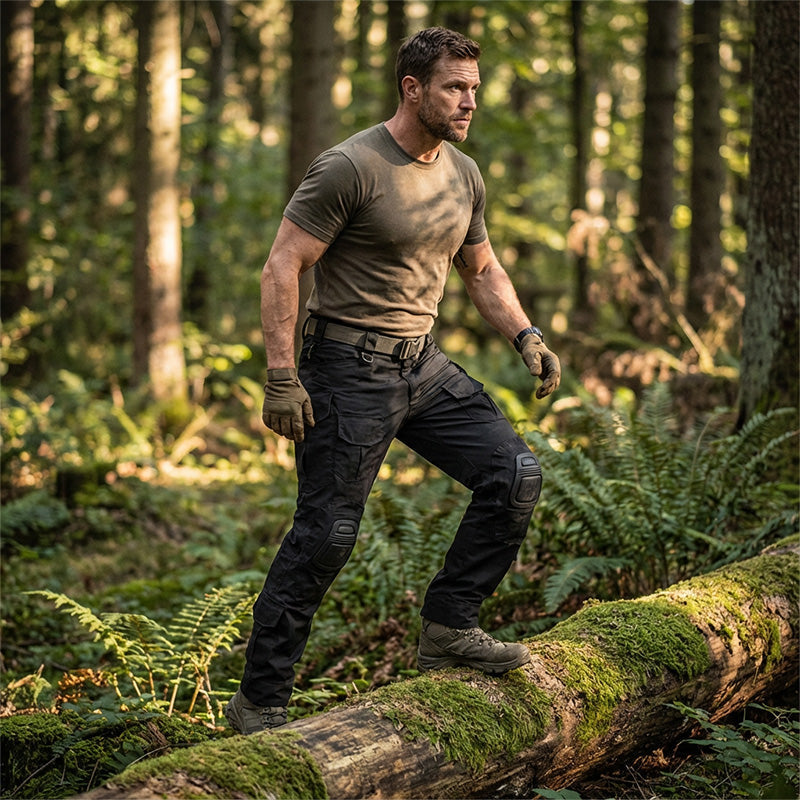 🪖👖 50% OFF! Men's Tactical Cargo Pants with Integrated Knee Pads – Built for Mobility, Durability & Mission-Ready Storage
