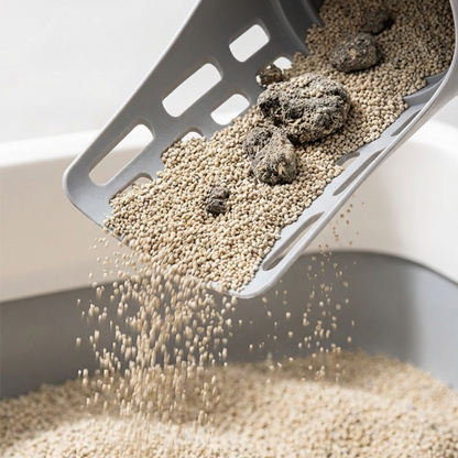 ⏳Limited-time 50% off⏰Cat Litter Scoop with Trash Can🐱💩🗑️