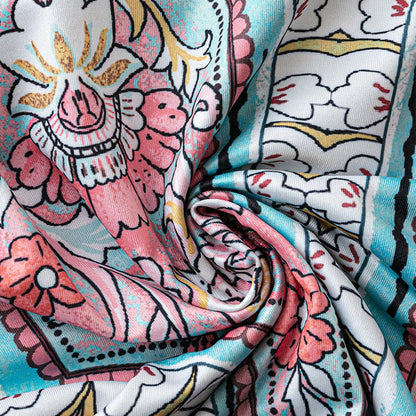 🎁2026 New Arrivals 50% OFF💥Women’s Retro Print V-Neck Sleeveless Maxi Dress