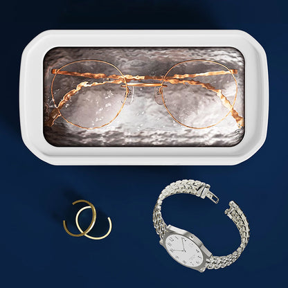 📢📢60%  OFF !! ⏰650ml Ultrasonic Cleaner for Jewelry & Glasses+