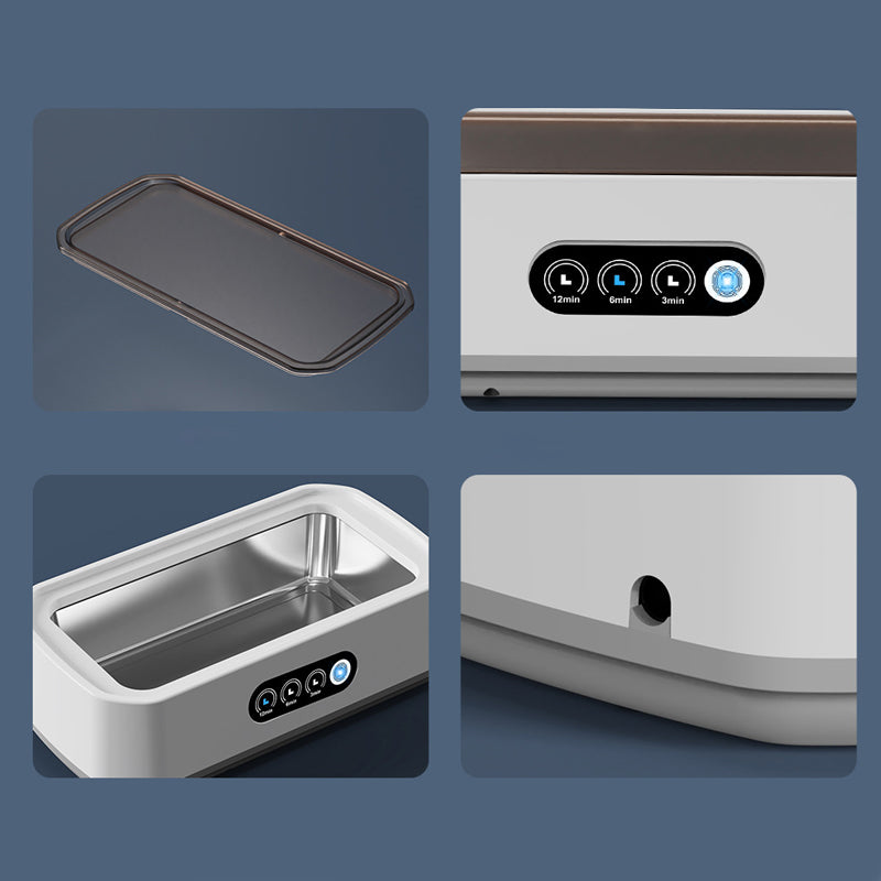 📢📢60%  OFF !! ⏰650ml Ultrasonic Cleaner for Jewelry & Glasses+