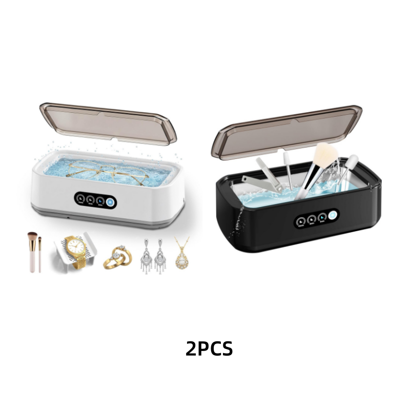 📢📢60%  OFF !! ⏰650ml Ultrasonic Cleaner for Jewelry & Glasses+
