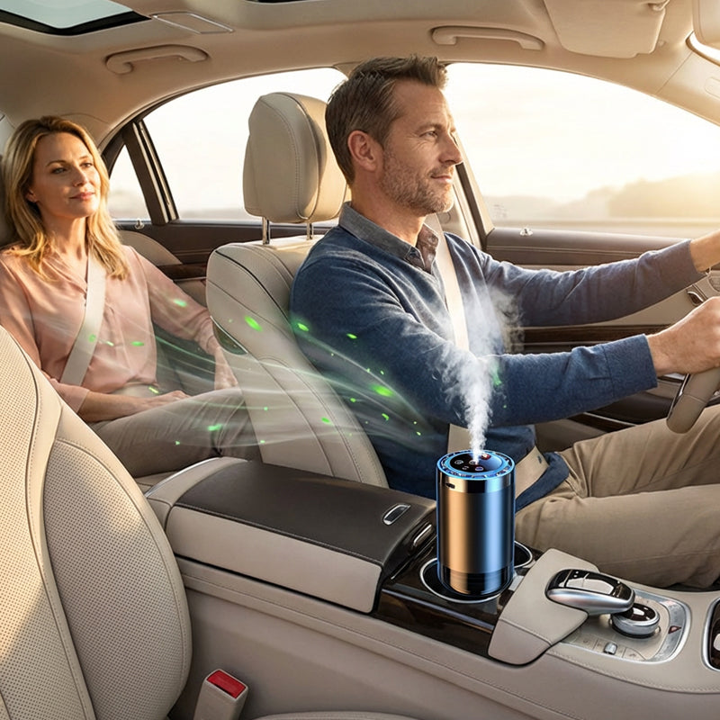 🚗 2026 Sale — Over 26,500 Sold!✨Smart Car Diffuser – Ambient Light & Spray Modes 💨