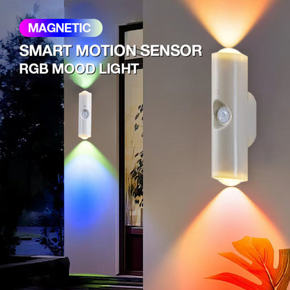 📢📢40% OFF !! ⏰RGB Magnetic Ambient Lamp – Dimmable Colors, Strong Magnet 🎨🧲