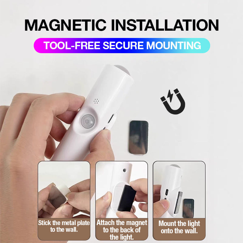 📢📢40% OFF !! ⏰RGB Magnetic Ambient Lamp – Dimmable Colors, Strong Magnet 🎨🧲
