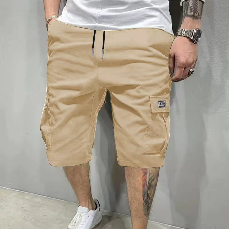 ⏳Time-Limited Special⏰Men's Drawstring Cargo Shorts – Lightweight, Multi-Pocket, Casual Comfort 🍂