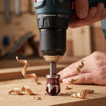 🛠️ 50% OFF NOW! 🔩 Countersink Drill Bit Set for Woodworking (5PCS/3PCS) – Clean Flush Holes, Durable & Time-Saving ⚙️