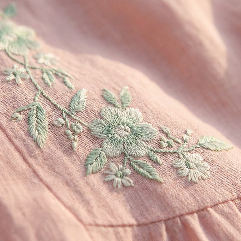 🪡 Boho Dream Vibes | 2026 New Embroidered Loose Dress | Effortless Style for Coffee Dates 🧵【Just Dropped】