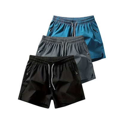 ✨New Arrival✨Men's Quick-Dry Athletic Shorts with Zipper Pockets
