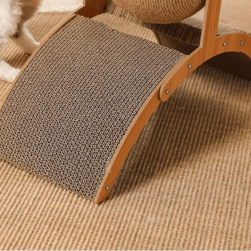🎉 2026 Sale — Over 25100 Sold!💞 Natural Sisal Cat Scratching Ball‑Durable 🐱