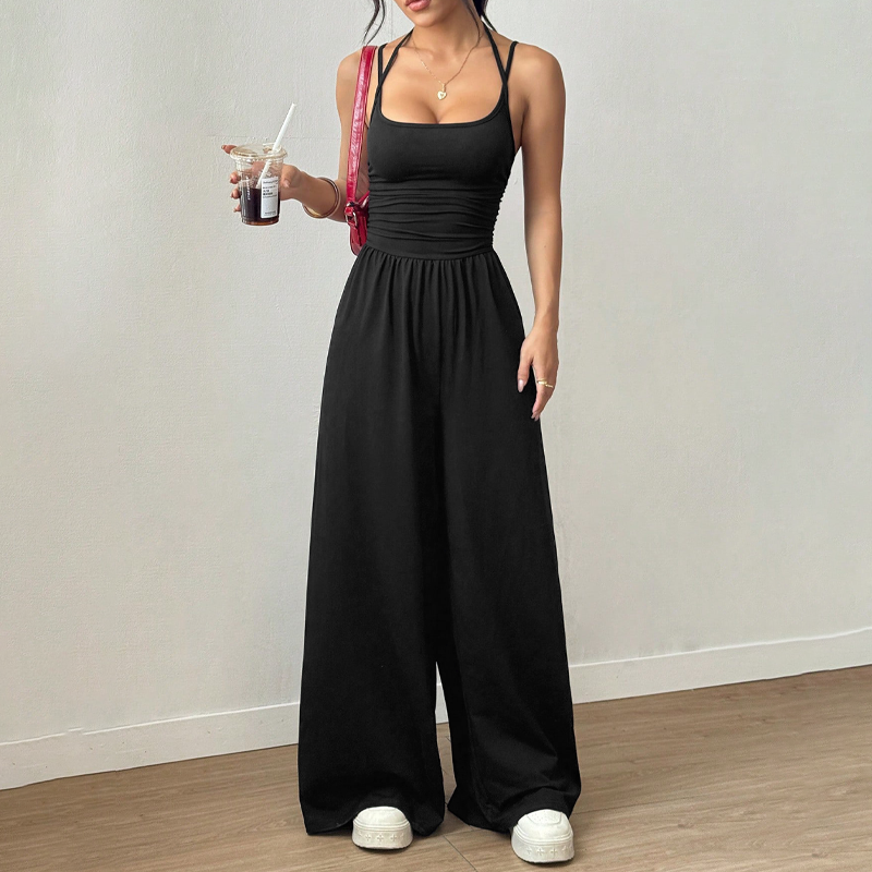📢📢54% OFF !!!⏰Women's Casual Spaghetti Strap Jumpsuit