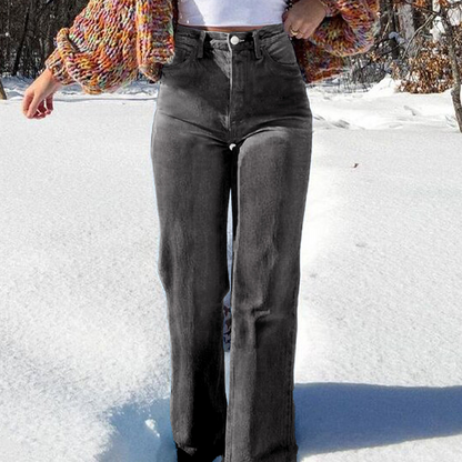 📢📢50% OFF !!!⏰Women's High-Waist Stretch Straight Leg Jeans