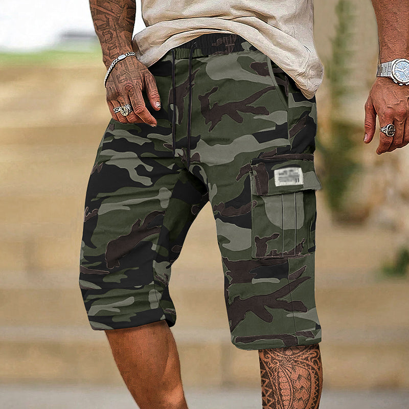 ⏳Time-Limited Special⏰Men's Camouflage Cargo Shorts – Multi-Pocket, Adjustable Waist & Breathable Fabric (2XS–3XL) 🌿🩳