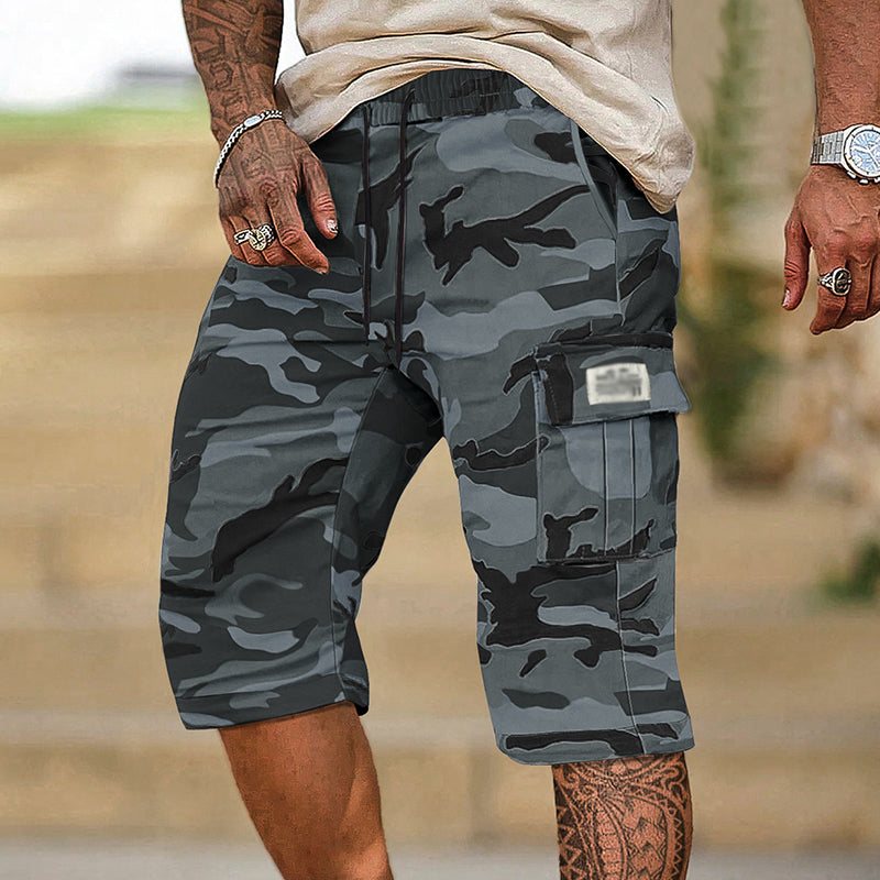 ⏳Time-Limited Special⏰Men's Camouflage Cargo Shorts – Multi-Pocket, Adjustable Waist & Breathable Fabric (2XS–3XL) 🌿🩳