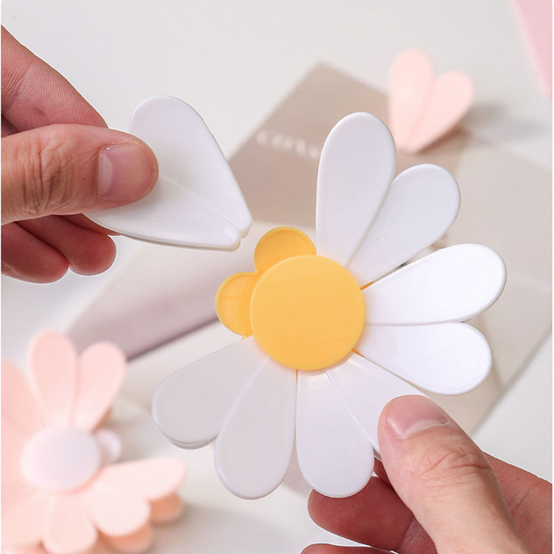 🔥Limited-time Buy 1 Get 1 Free🔥50K+ SOLD🌸Magnetic Daisy Blossom Sealing Clip Set