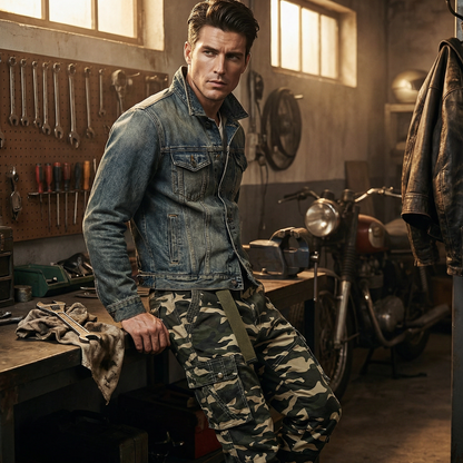 Men's Classic Camouflage Cargo Pants