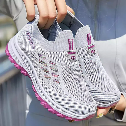 📢📢50% OFF ⏰ Fly Knit Woven Orthopedic Arch Support Slip-on Shoes