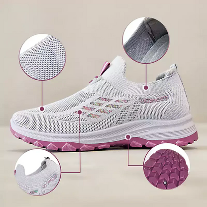 📢📢50% OFF ⏰ Fly Knit Woven Orthopedic Arch Support Slip-on Shoes