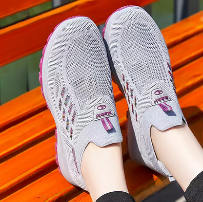 📢📢50% OFF ⏰ Fly Knit Woven Orthopedic Arch Support Slip-on Shoes