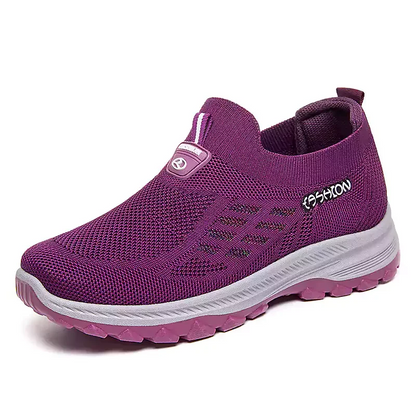 📢📢50% OFF ⏰ Fly Knit Woven Orthopedic Arch Support Slip-on Shoes
