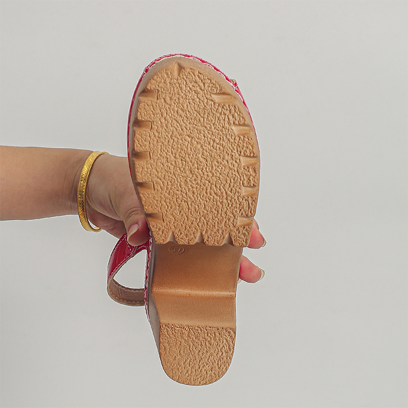 💎 50% OFF ELEGANT PEEP-TOE SANDALS! 💎 9.5cm Chunky Heel, Secure Buckle & Rugged Grip for All-Day Style✨