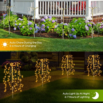 🌈 Limited-time offer-Solar Garden Lights Outdoor Decor