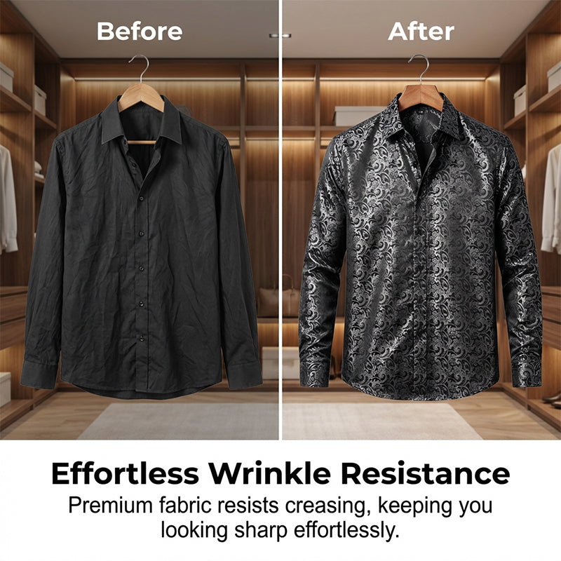 ✨2026 New Arrival✨Modern Fit Printed Shirt – Instantly Upgrade Your Look