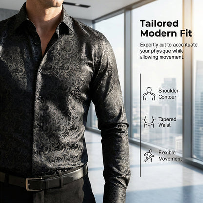 ✨2026 New Arrival✨Modern Fit Printed Shirt – Instantly Upgrade Your Look