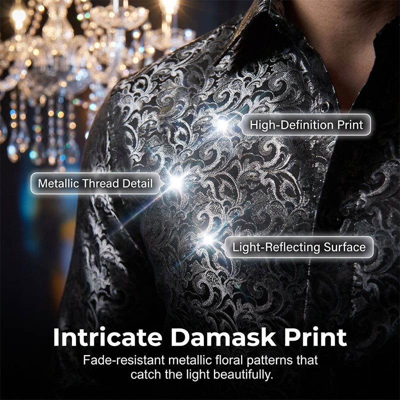 ✨2026 New Arrival✨Modern Fit Printed Shirt – Instantly Upgrade Your Look