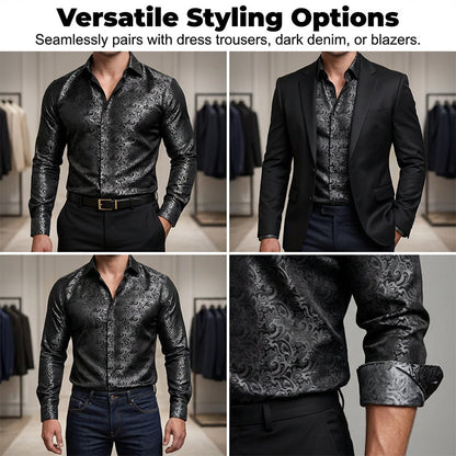 ✨2026 New Arrival✨Modern Fit Printed Shirt – Instantly Upgrade Your Look