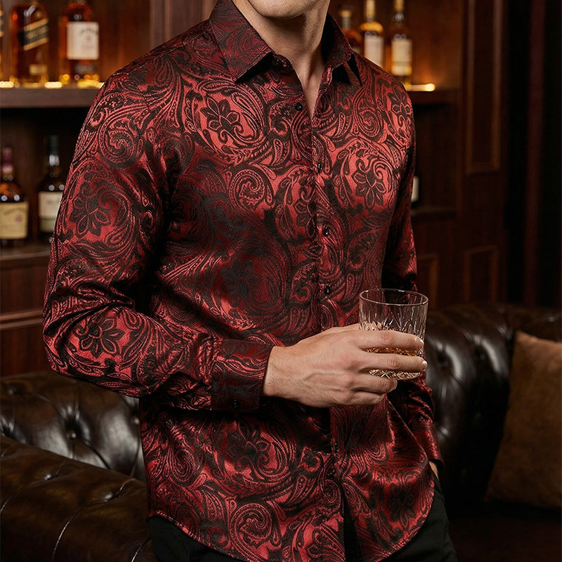 ✨2026 New Arrival✨Modern Fit Printed Shirt – Instantly Upgrade Your Look