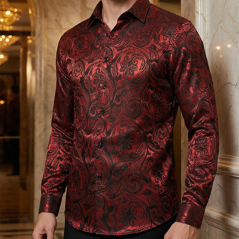 ✨2026 New Arrival✨Modern Fit Printed Shirt – Instantly Upgrade Your Look